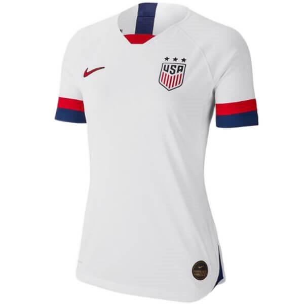 Camiseta Estados Unidos 1ª Mujer 2019 Blanco